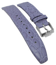 Jacques Lemans Femmes > Bracelet Montre Effet Crocodile Cuir Mauve > 1-1779