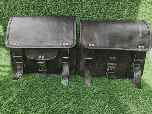 Sacoche moto cuir - moto, 30