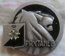 IN10921 - PRYTANEE Badge, Round, Grainy Back, Painted Aluminum, 33mm