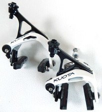 PAIRE D' ÉTRIERS DE FREINS ROUTE KUOTA HBP CONCEPT NOIR/BLANC NEUF