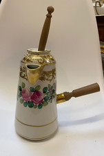 CHOCOLATIERE EN PORCELAINE DE