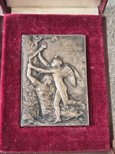 Medaille plaque exposition - plaque,