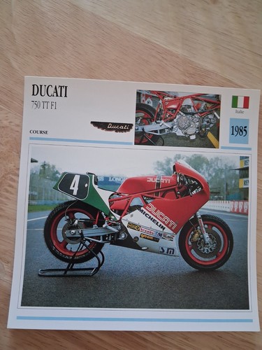 Ducati 750 1985 fiche - 750,