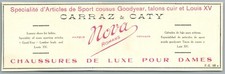 1928 Carraz & Caty Goodyear Sports Shoes, Louis XV Heels to Romans 26 Pub