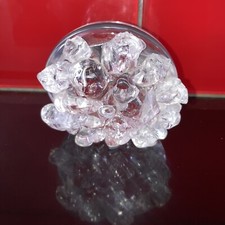 PRESSE-PAPIER vintage CRISTAL VAL SAINT-LAMBERT Crystal Paperweight decoration