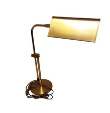 Lampe de bureau laiton -