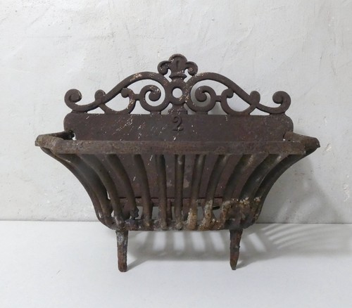 Ancien porte buches fonte - buches,