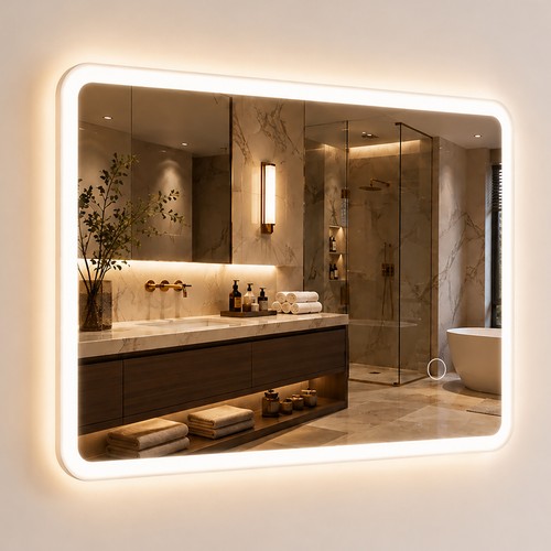 Miroir salle bain led - miroir,