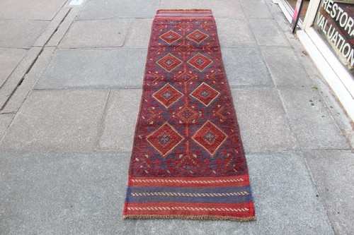 Tapis couloir afghan vintage - couloir,