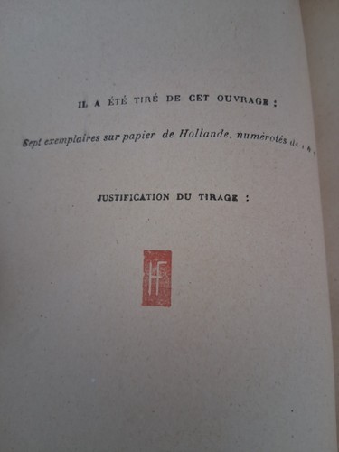 Livre rare 1915 - , r.