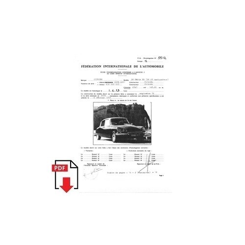 1973 citroen série ds - 1973, (ds