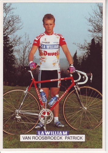 Cyclisme carte cycliste van - carte,