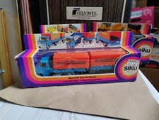 Boxed Model Siku 1916 Hanomag Truck With Trailer 