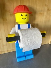 Dévidoir Porte Papier Toilette Lego Travailleur