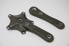 Colnago carbon crankset cranks square taper 170mm for parts repair