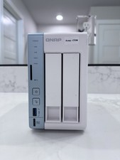 QNAP TS-251a NAS Server White 2 Bay 12GIG  Memory Diskless