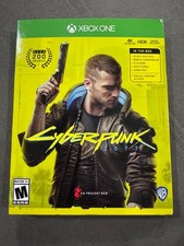 Cyberpunk 2077 Xbox One Complete with Box | Map, Postcards & Compendium