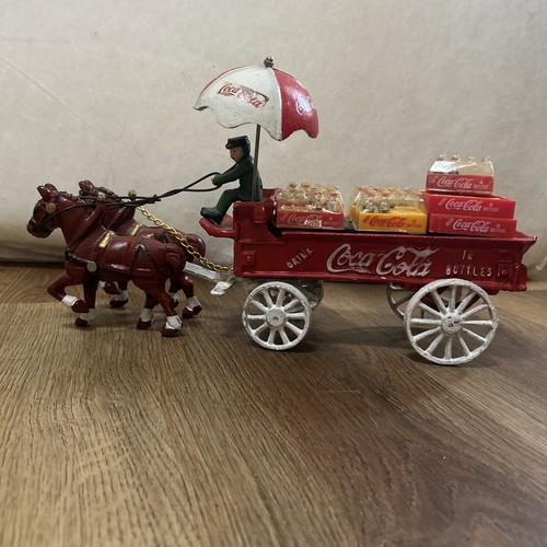 Vintage cast iron coca cola - vintage,