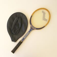 Raquette Tennis Bois ancienne - SNAUWAERT AQUAMARINE - TBE - Manche LM4 Belgique
