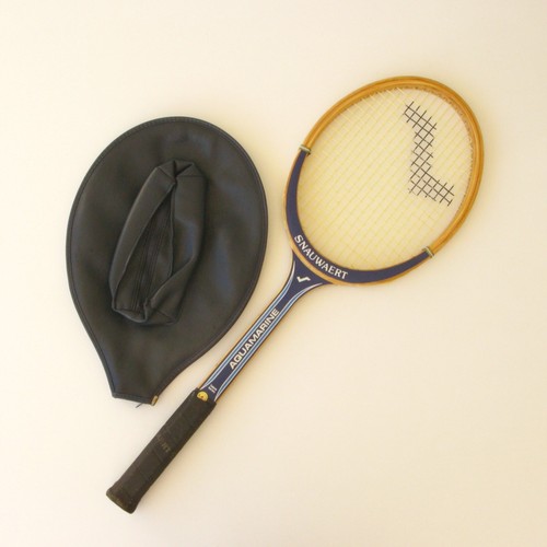Raquette tennis bois ancienne - bois,