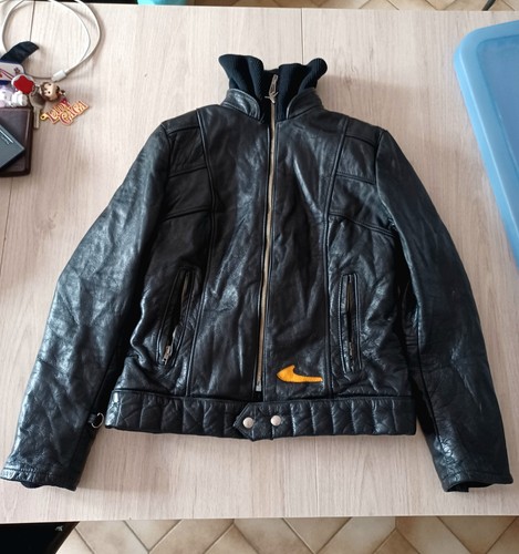 Veste bombardier cuir - veste,