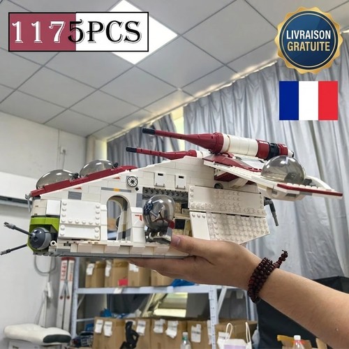 Gunship republic 1228pcs - republic, blocs