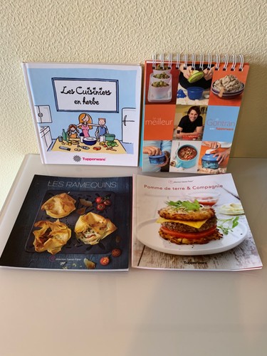 Tupperware lot livres de - tupperware, 4