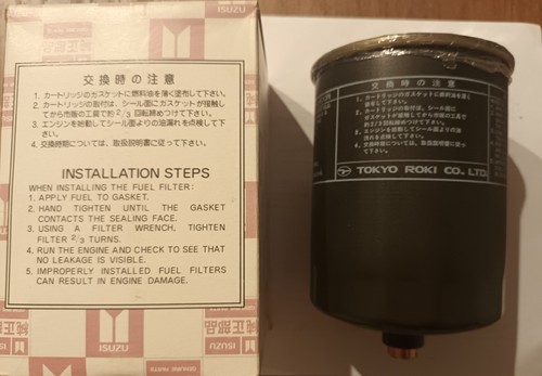 Moteur isuzu 6bd1t filtre - moteur,