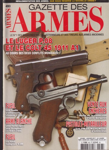 Gazette des armes 493 luger - gazette,