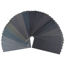 42 pièces Papier de Verre