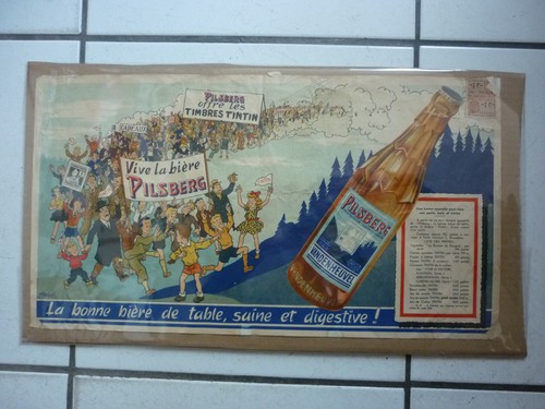 Tibet rare affiche - affiche, biere
