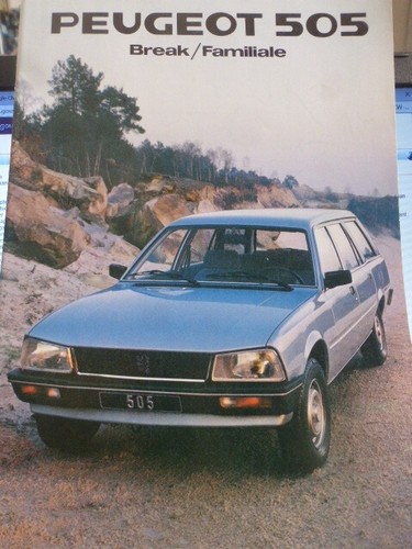 Peugeot 505 break - peugeot,