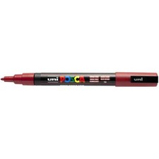 [PC-3M RF] Posca Marqueur à pigment PC-3M, rouge foncé