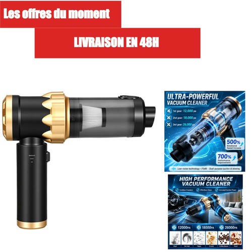 Aspirateur voiture main - voiture, à
