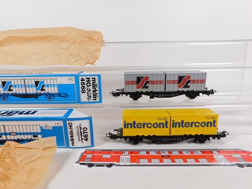 Märklin 2x wagon - märklin, ac