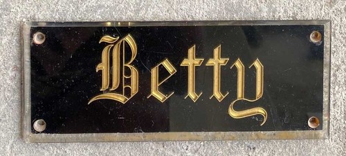 Plaque villa plexiglas - plaque,