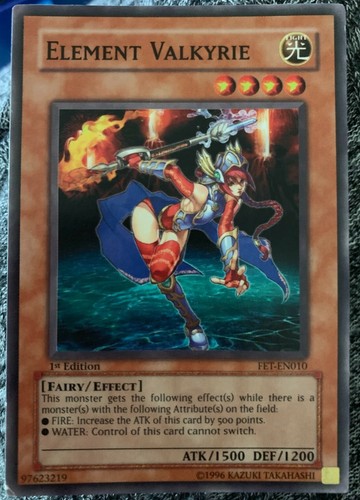 Element valkyrie 1st - yu-gi-oh!,