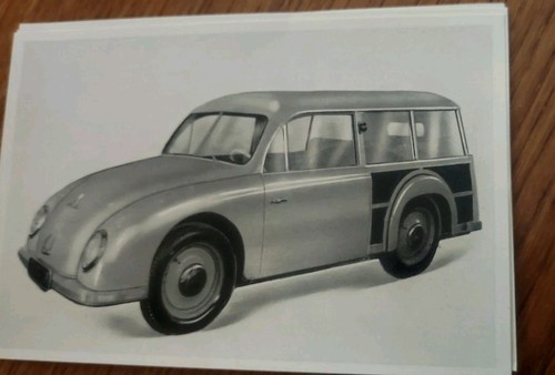 Carte image voiture vintage - carte,