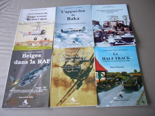 Lot livres de guerre - de,