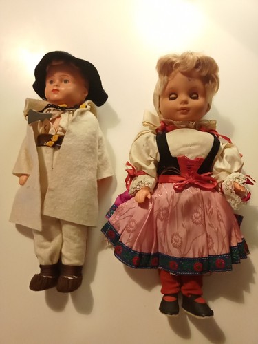 Vintage czechoslovakia doll - vintage,
