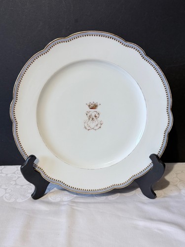 Assiette ancienne - , en