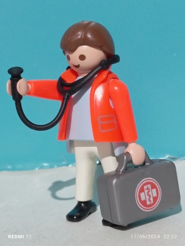 Playmobil figurine médecin - playmobil,