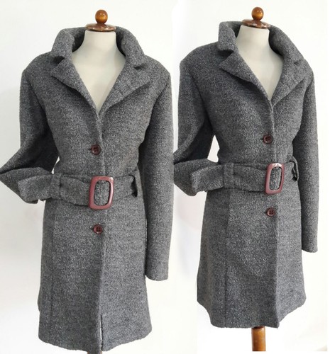 Manteau femme laine picots - laine,