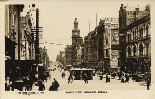 Australia melbourne bourke - pc,