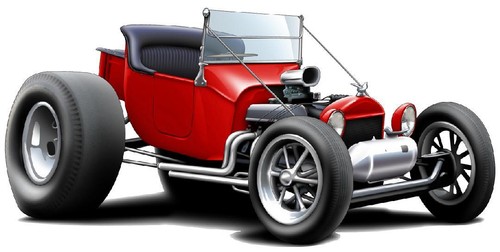 Ford bucket model - ford, hotrod