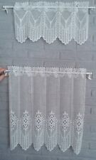 Lot De 12 Rideaux Blancs Et 12