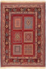 Nimbaft Tapis Persan Noué À