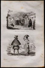 1835 - Philippines - Ruines à