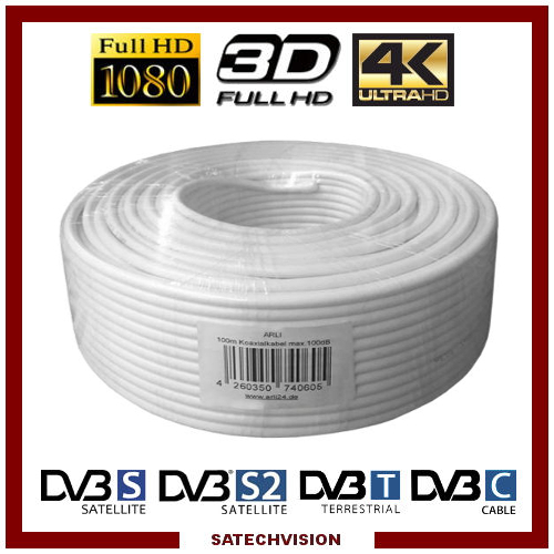 100 câble coaxial - 100,