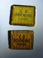 pin badge advertising food food biscuit small butter nantes LU 